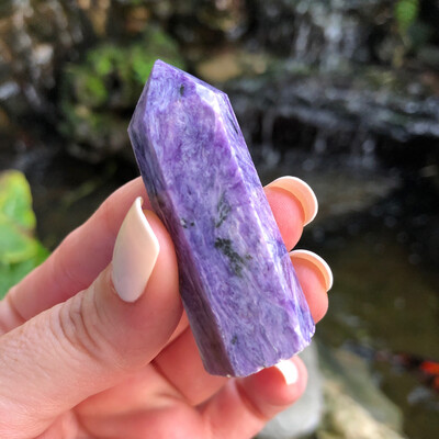 CHAROITE - TOWER - 5.2cm - Healing, Love, Transformation