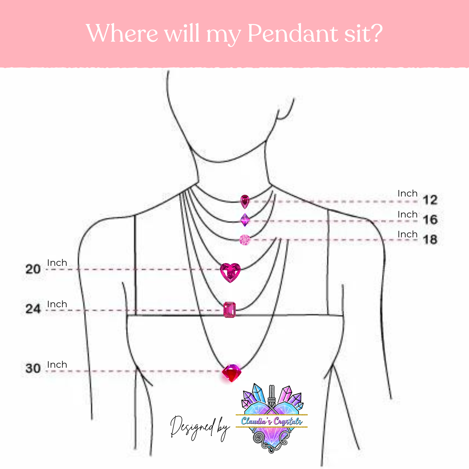 CLEAR QUARTZ STAR OF DAVID - Gemstone Pendant