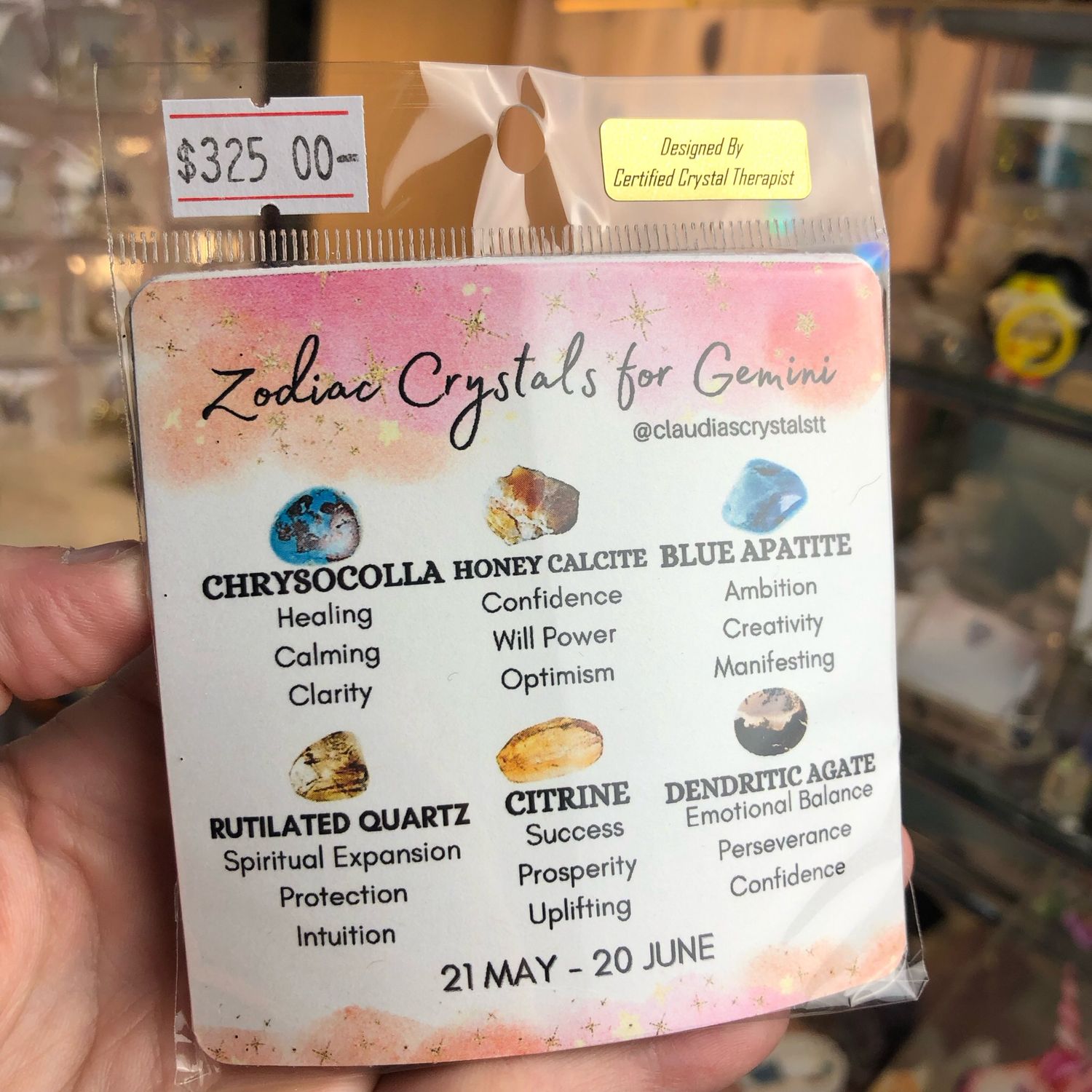 Zodiac Crystals - GEMINI