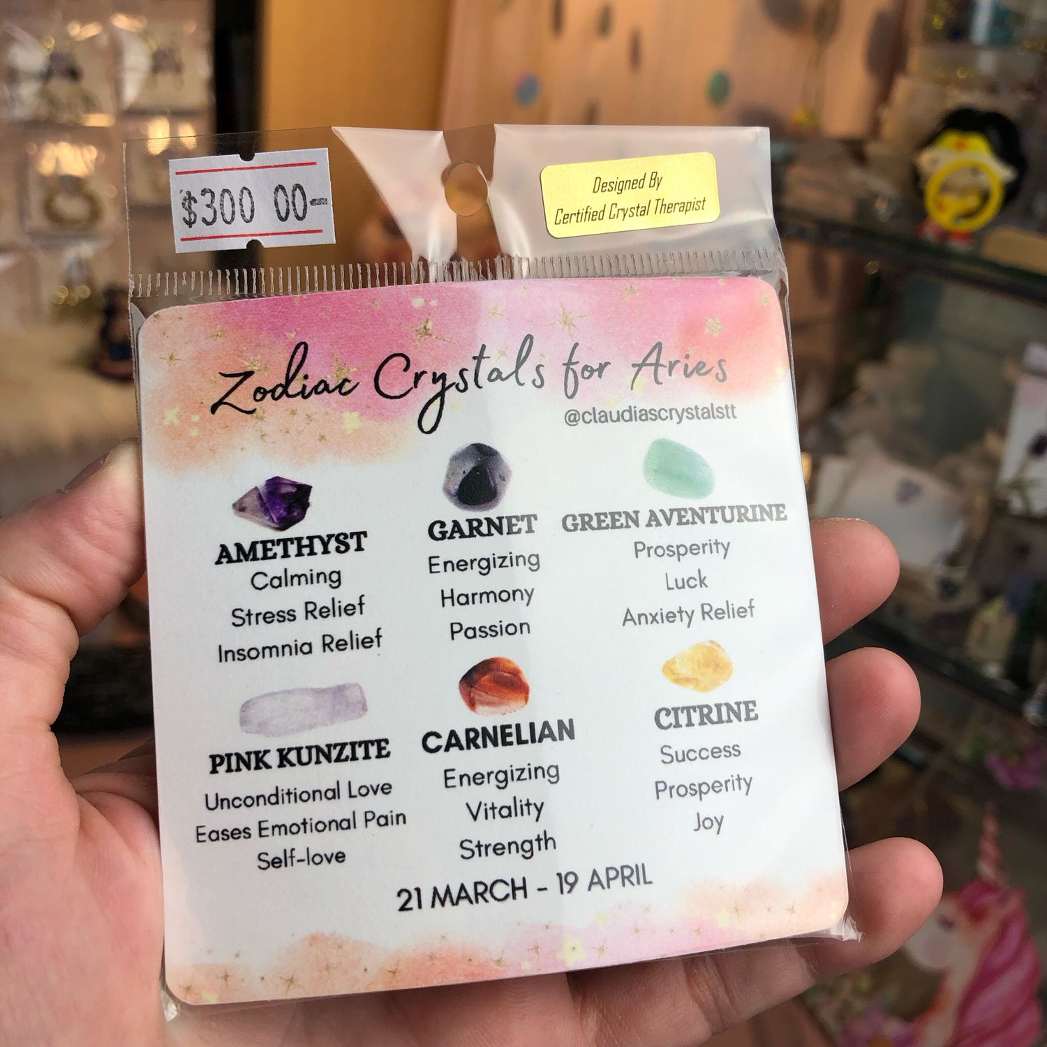 Zodiac Crystals - ARIES