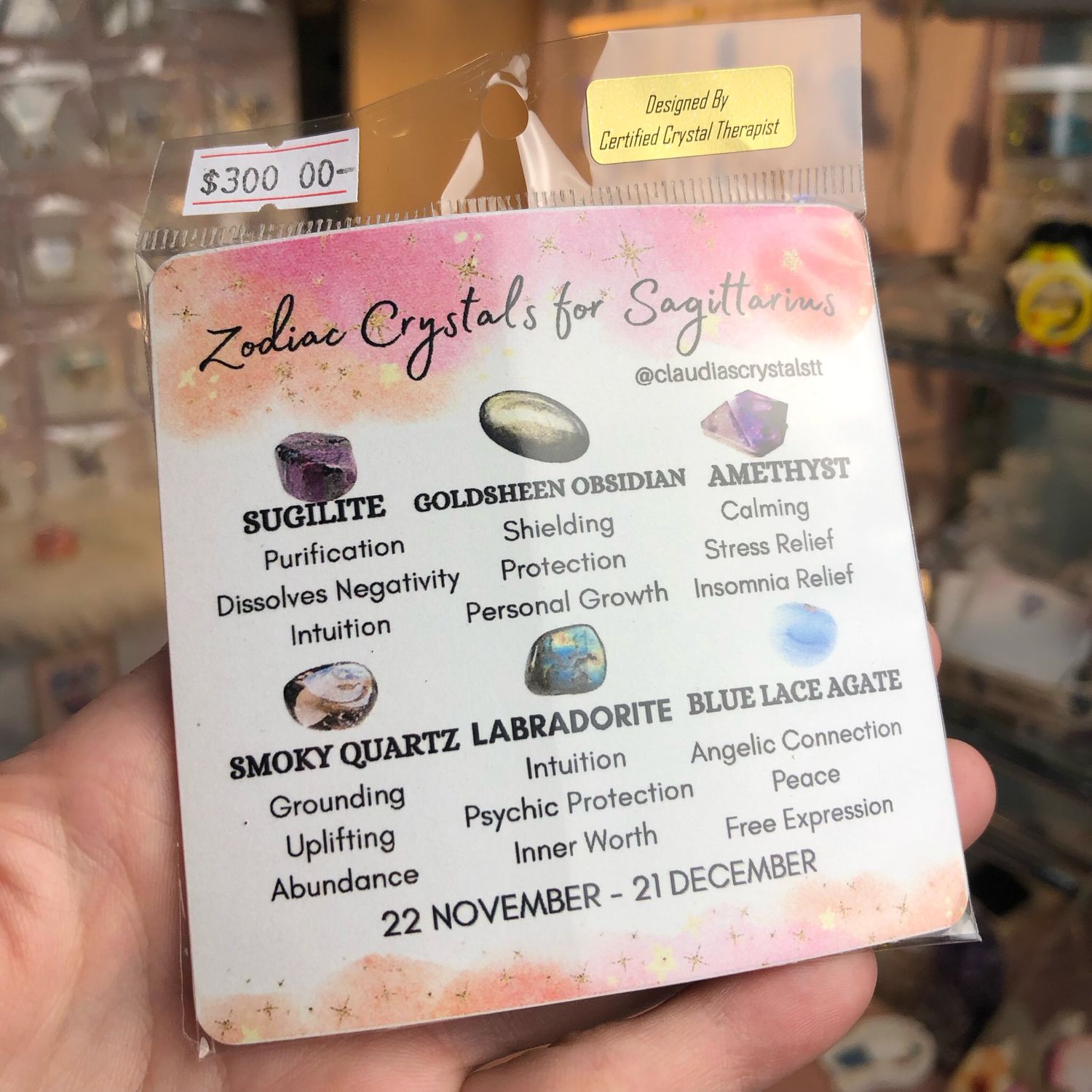 Zodiac Crystals - SAGITTARIUS