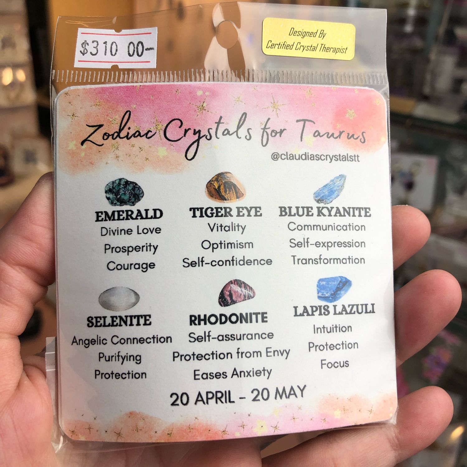 ♉️Zodiac Crystals - TAURUS