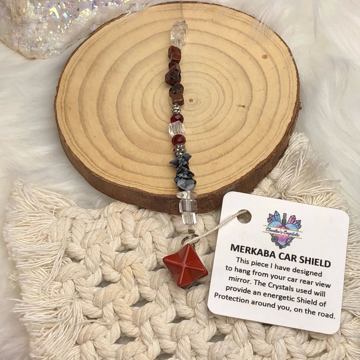 RED JASPER MERKABA - Cad Shield