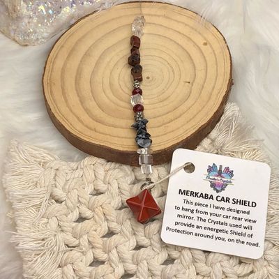 RED JASPER MERKABA - Cad Shield