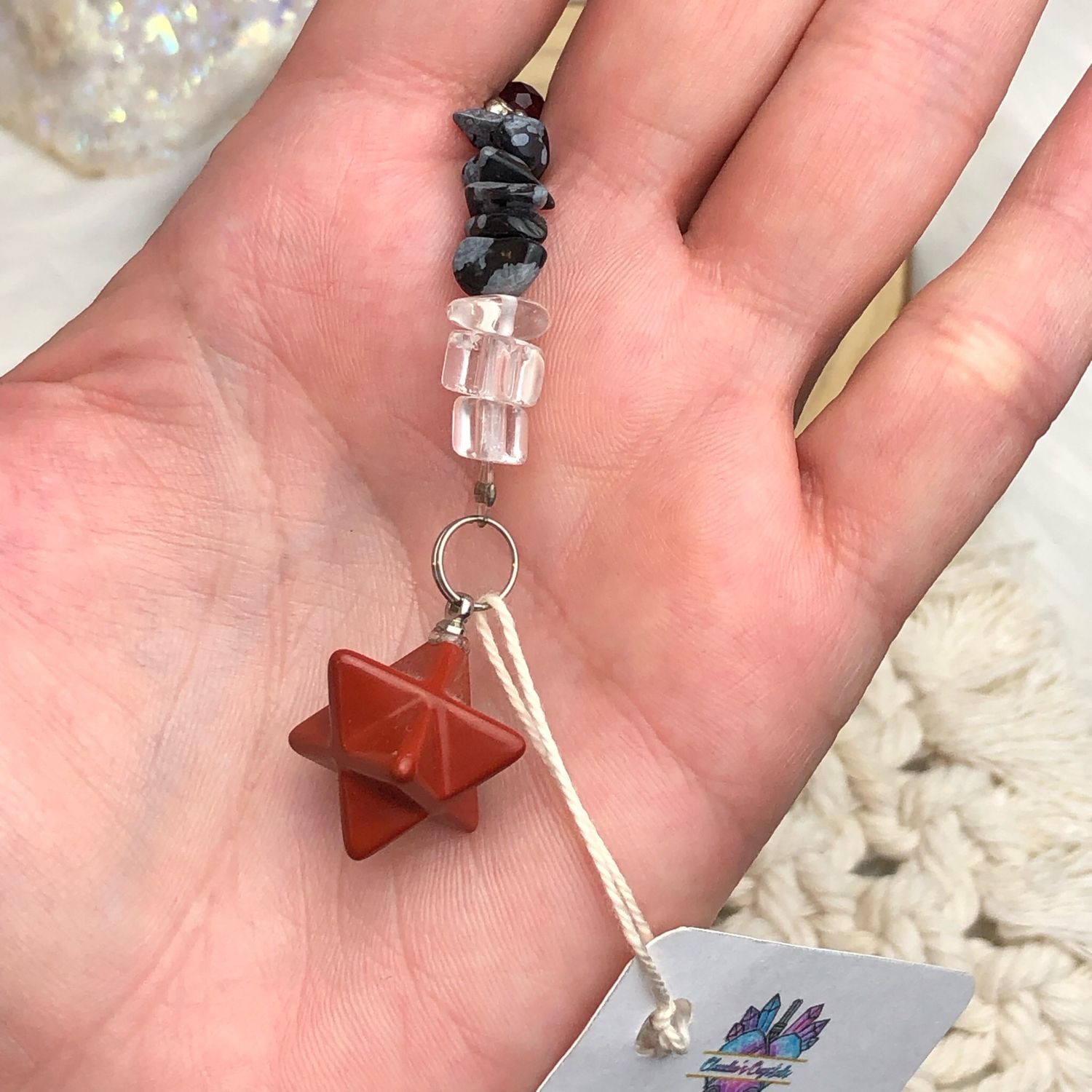 RED JASPER MERKABA - Car Shield