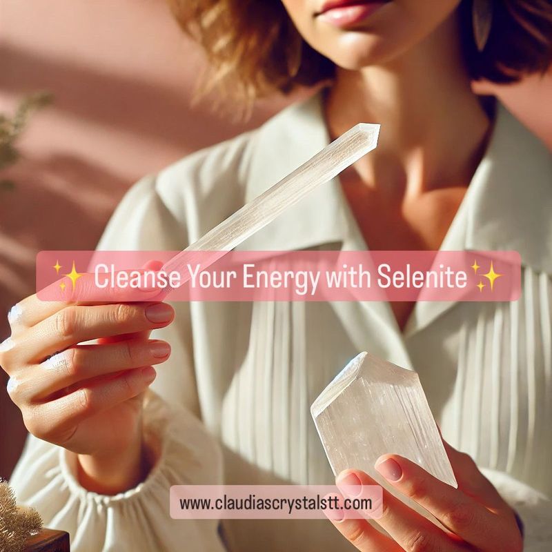 ✨ Cleanse Your Energy with Selenite ✨