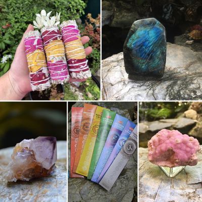 Crystals &amp; Sage