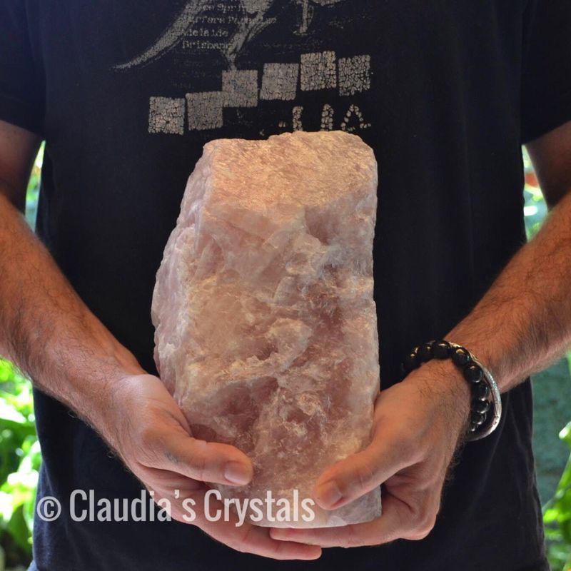 🌺HUGE ROSE QUARTZ CHUNK