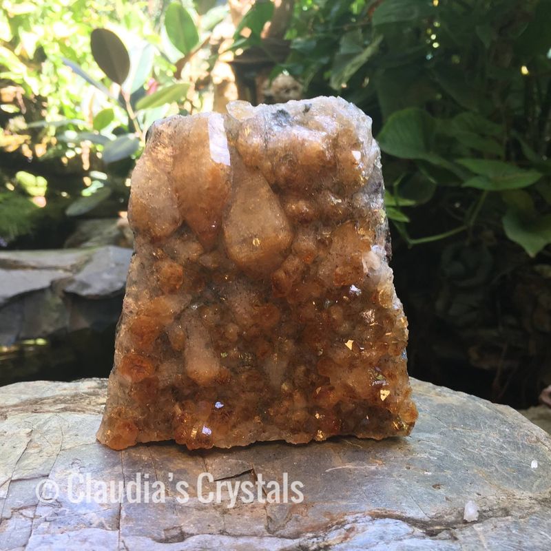 🌞HUGE CITRINE DRUZY