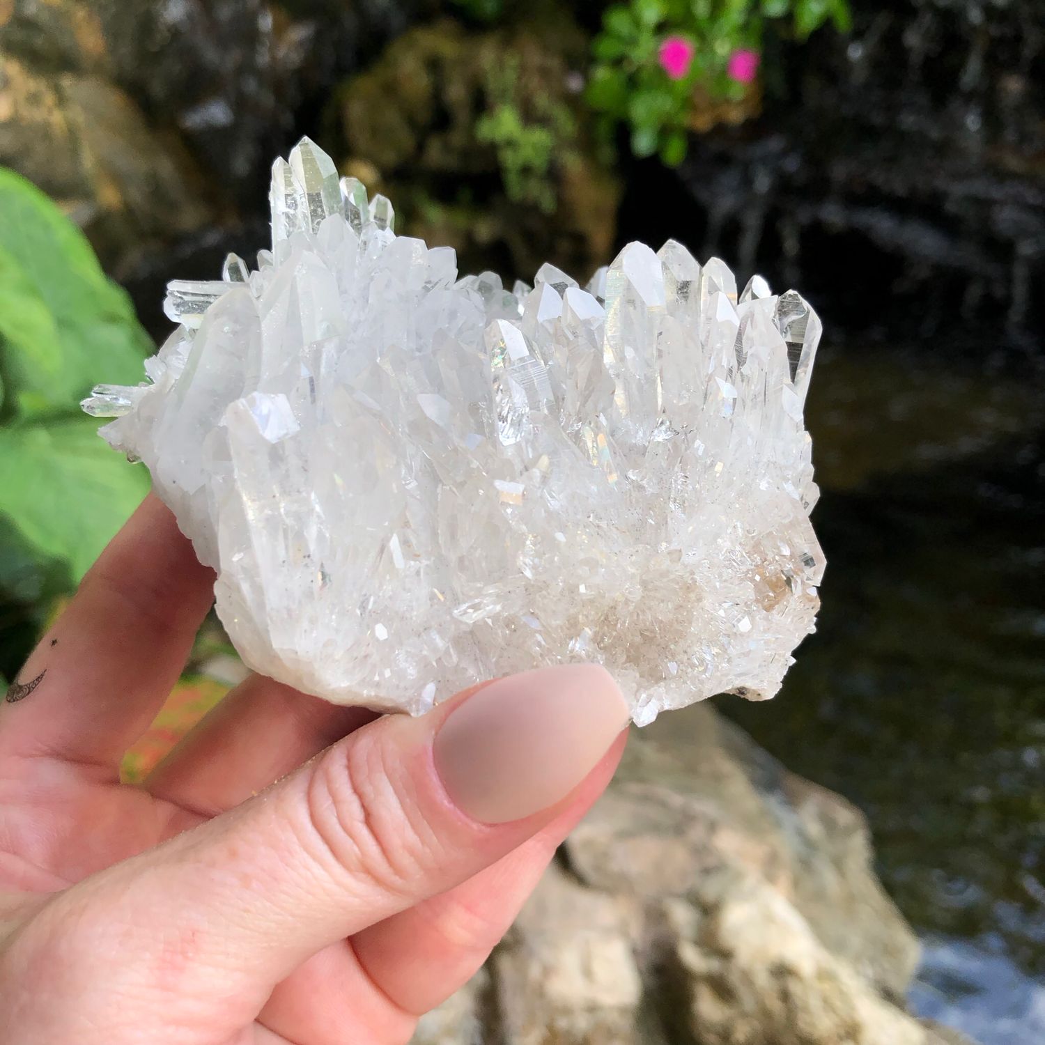 CLEAR QUARTZ CLUSTER - Brazil