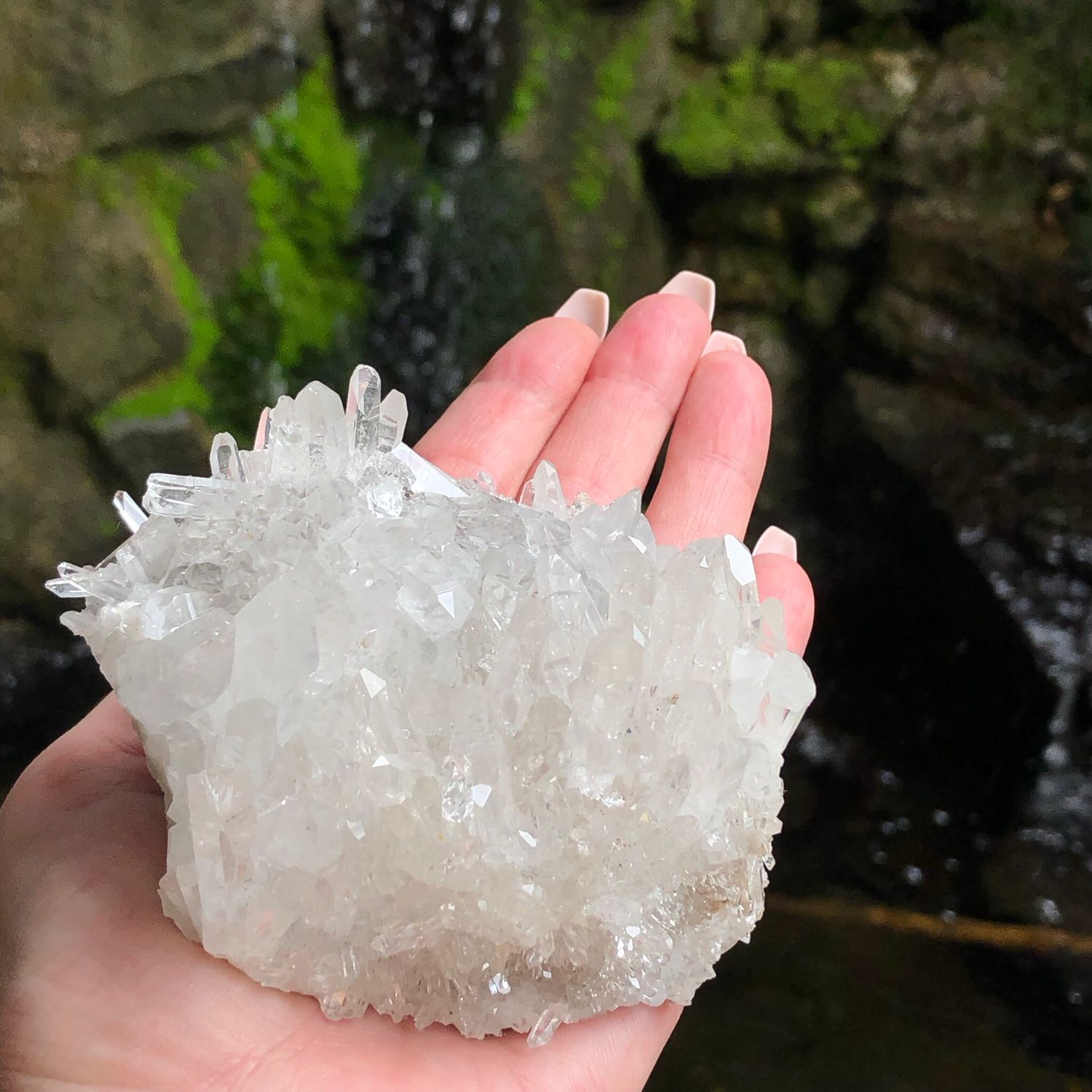 CLEAR QUARTZ CLUSTER - Brazil