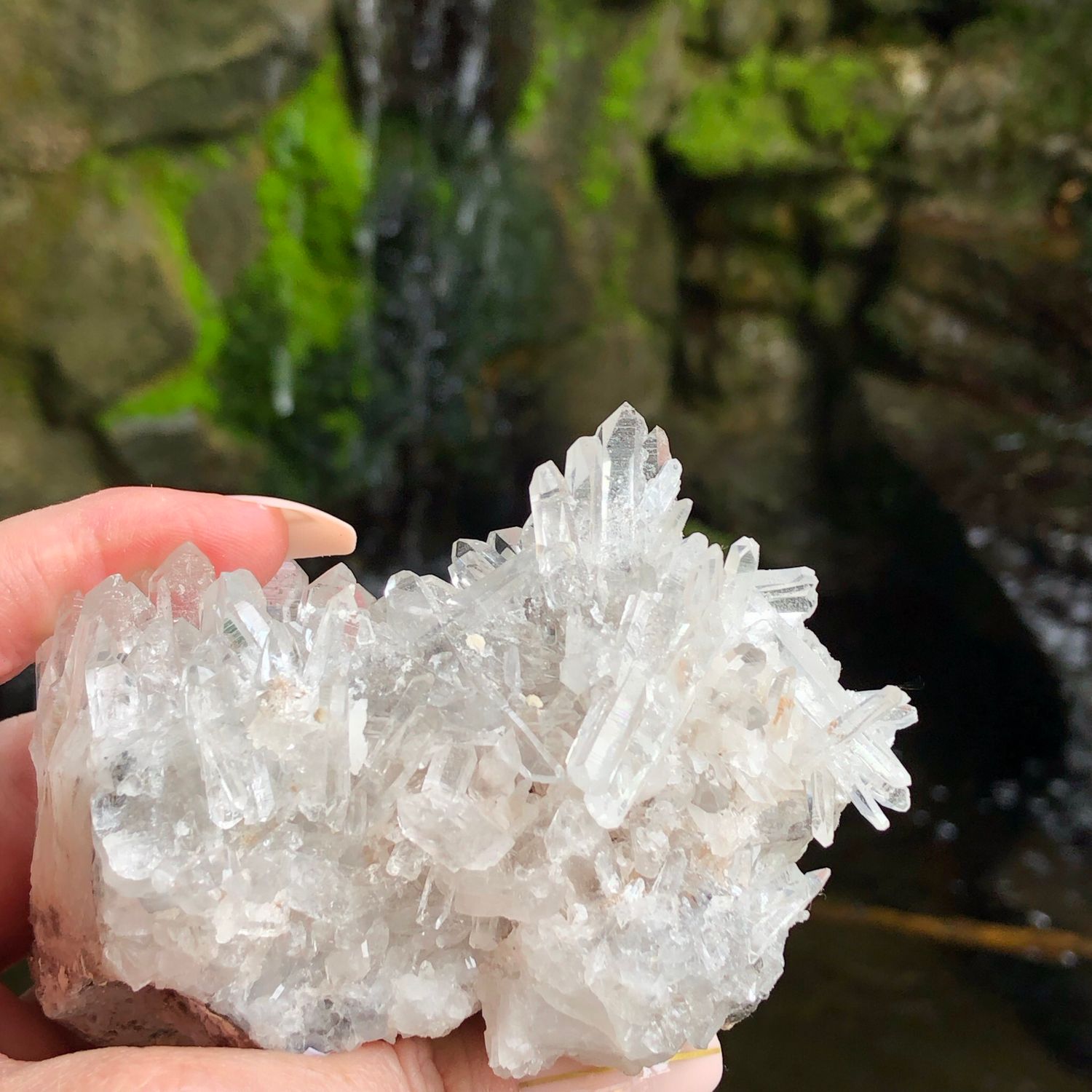 CLEAR QUARTZ CLUSTER - Brazil