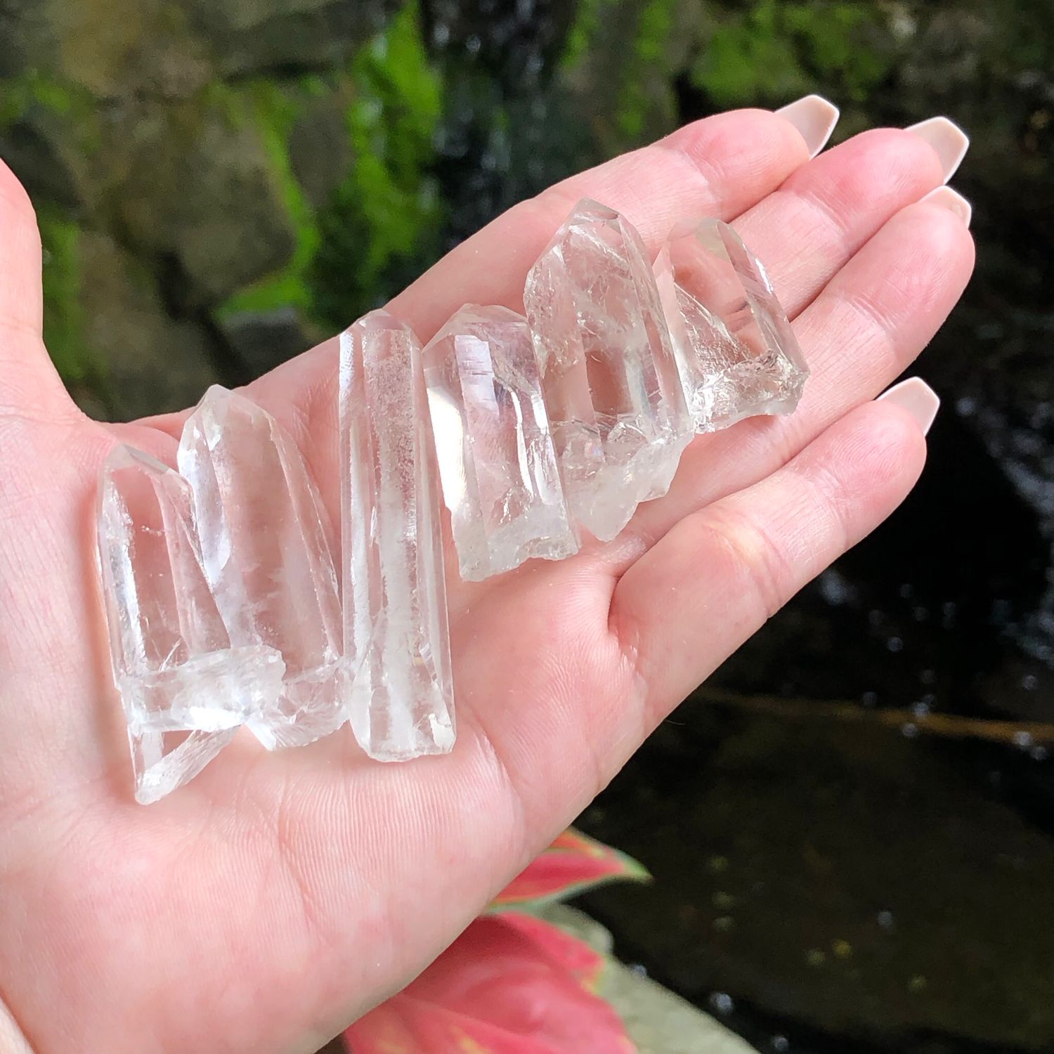 CLEAR QUARTZ POINTS - A+ Quality - Arkansas, USA