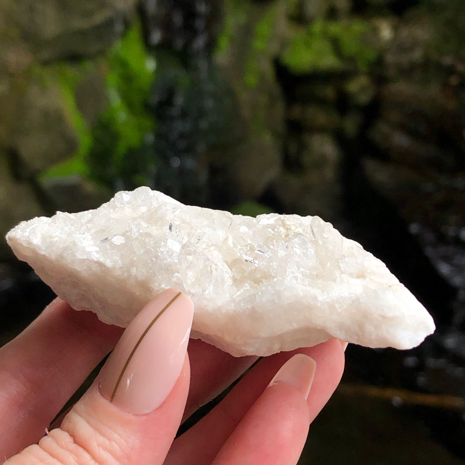 CLEAR QUARTZ MINI CLUSTER - Brazil