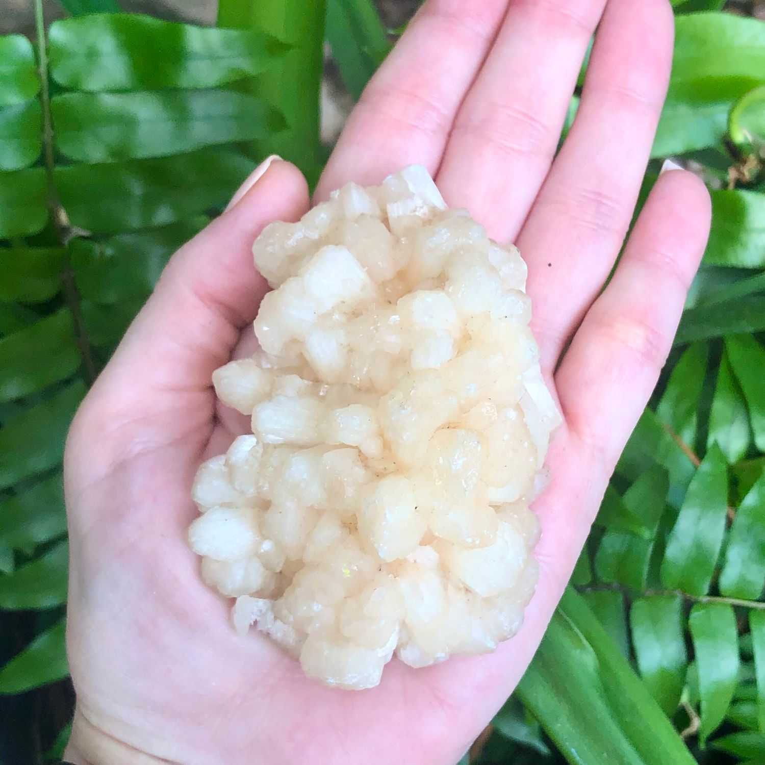 ZEOLITE SPECIMEN - PEACH STILBITE - 3&quot; - India