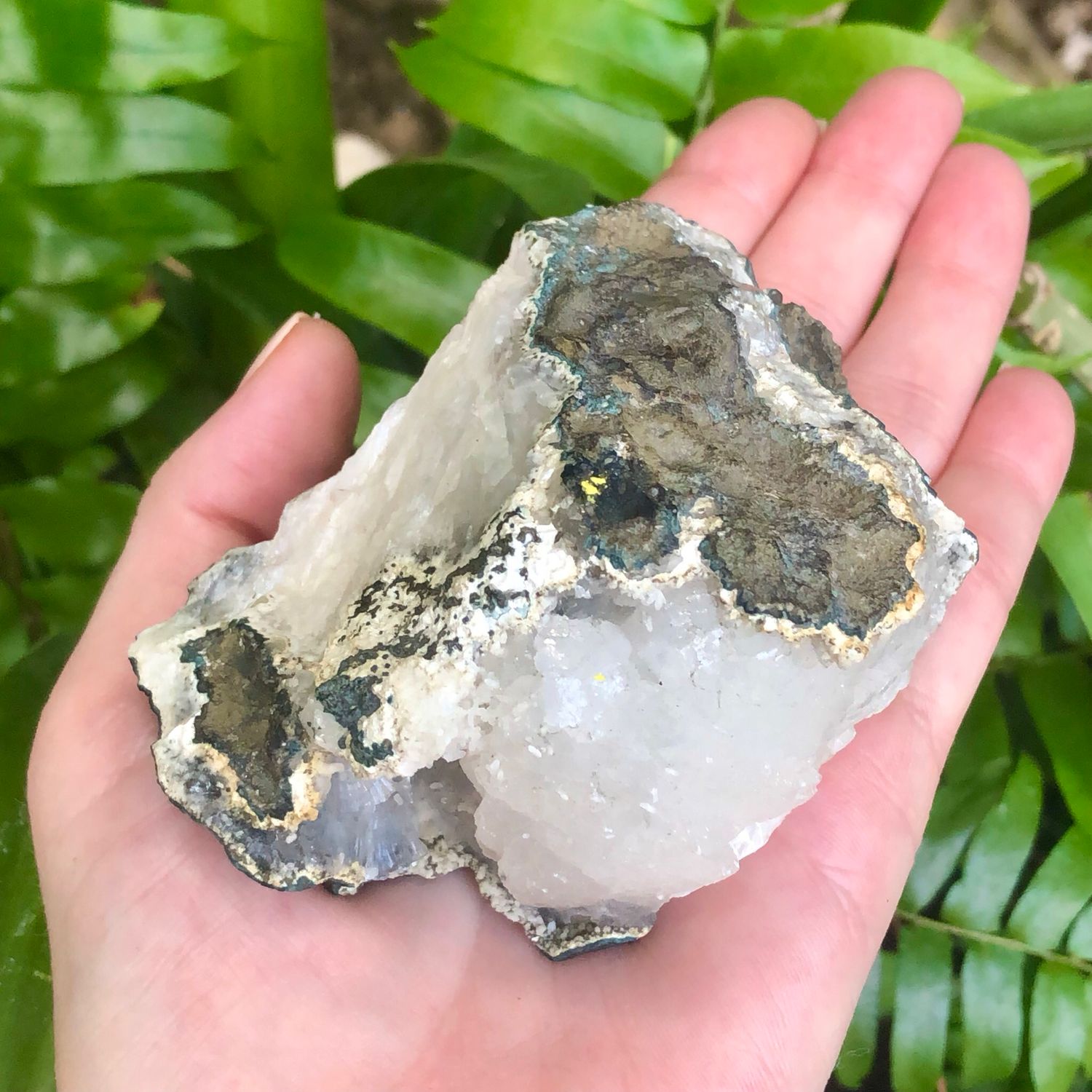 ZEOLITE SPECIMEN - HEULANDITE CLUSTER - 3.5” - India