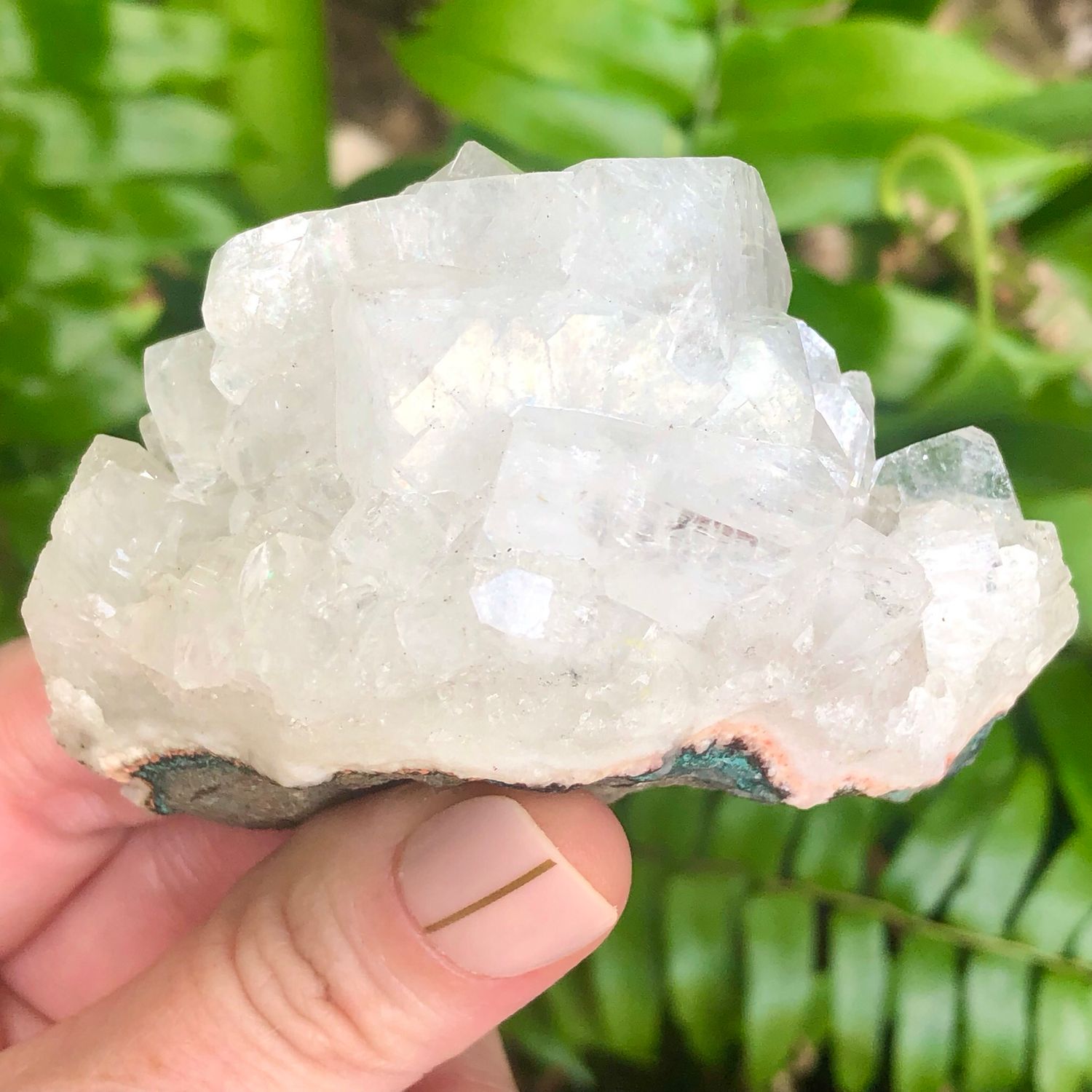 ZEOLITE SPECIMEN - APOPHYLLITE CLUSTER - 3&quot; - India