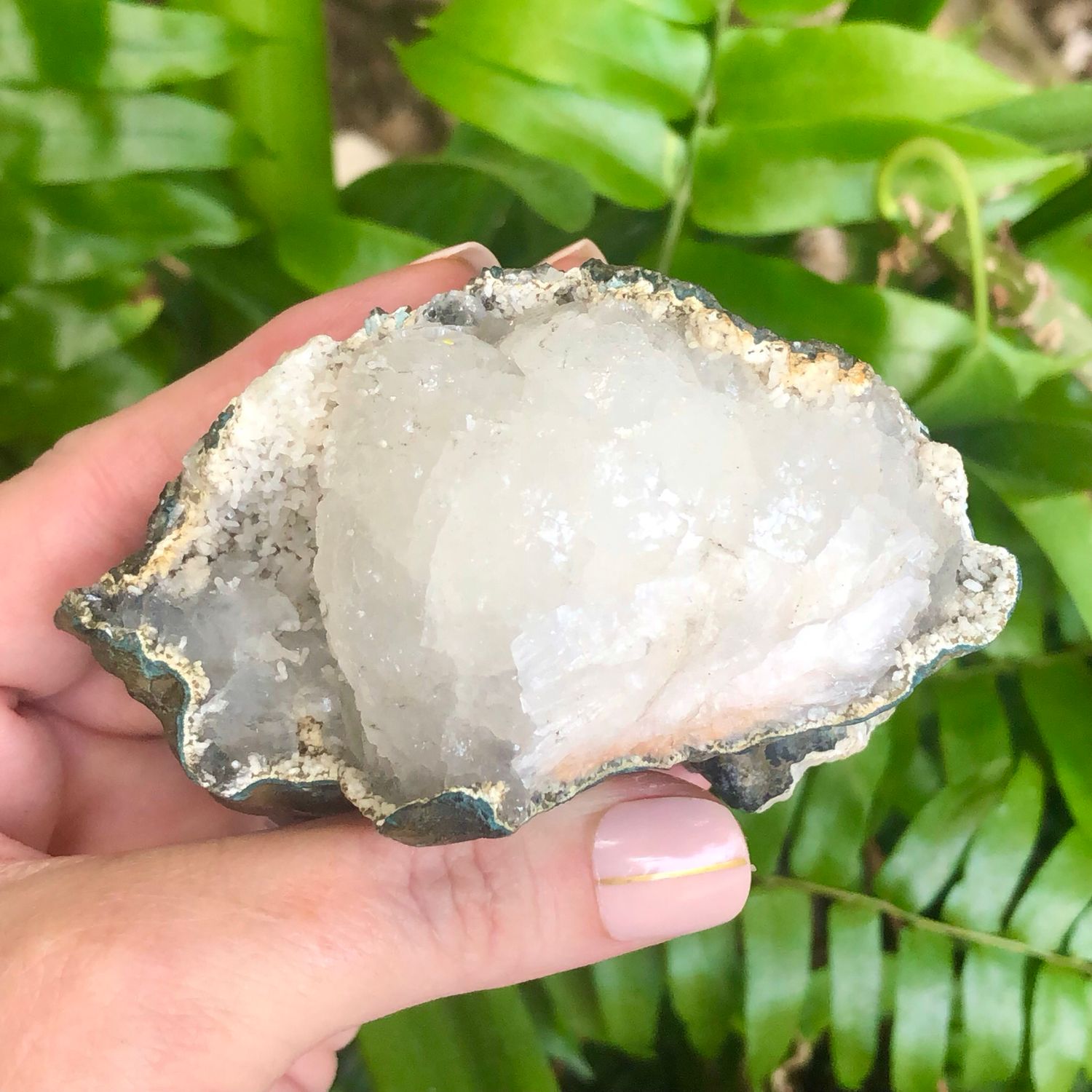 ZEOLITE SPECIMEN - HEULANDITE CLUSTER - 3.5” - India