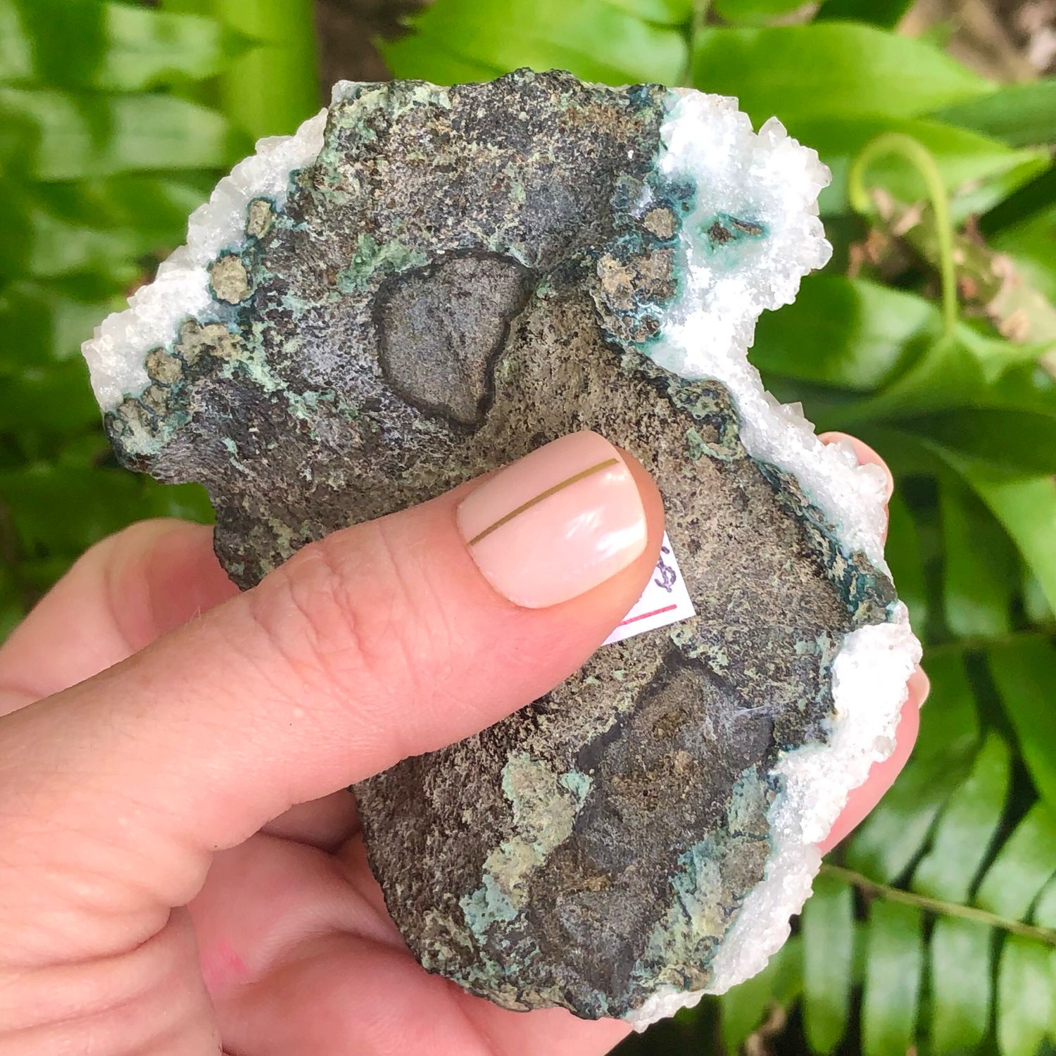 ZEOLITE SPECIMEN - HEULANDITE &amp; APOPHYLLITE CLUSTER - 3&quot; - India