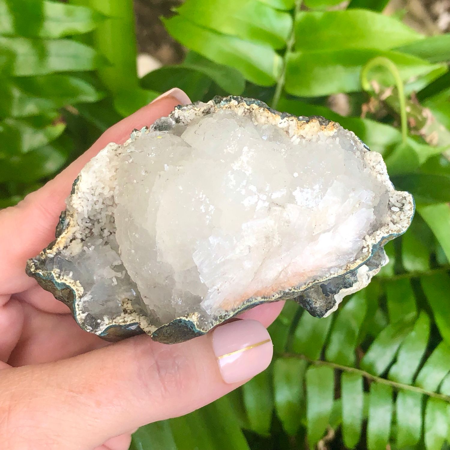 ZEOLITE SPECIMEN - HEULANDITE CLUSTER - 3.5” - India