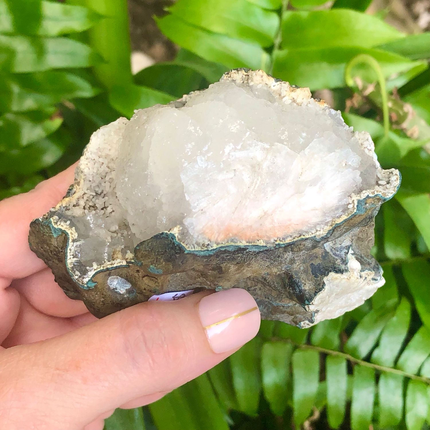 ZEOLITE SPECIMEN - HEULANDITE CLUSTER - 3.5” - India