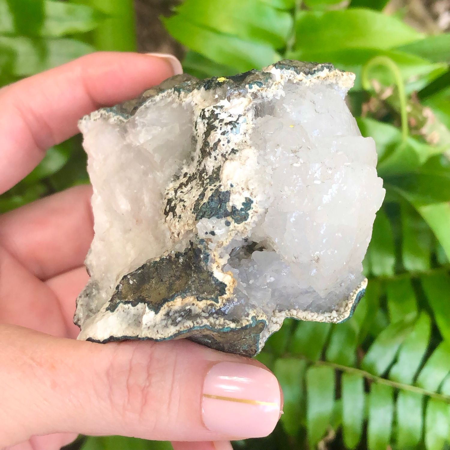 ZEOLITE SPECIMEN - HEULANDITE CLUSTER - 3.5” - India