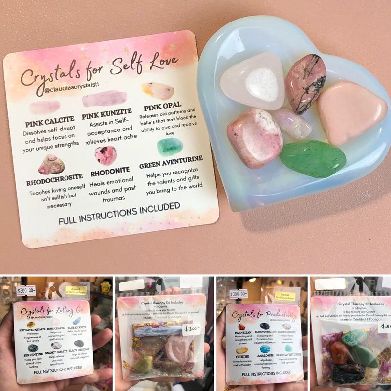 🌸 Crystal Therapy Kits