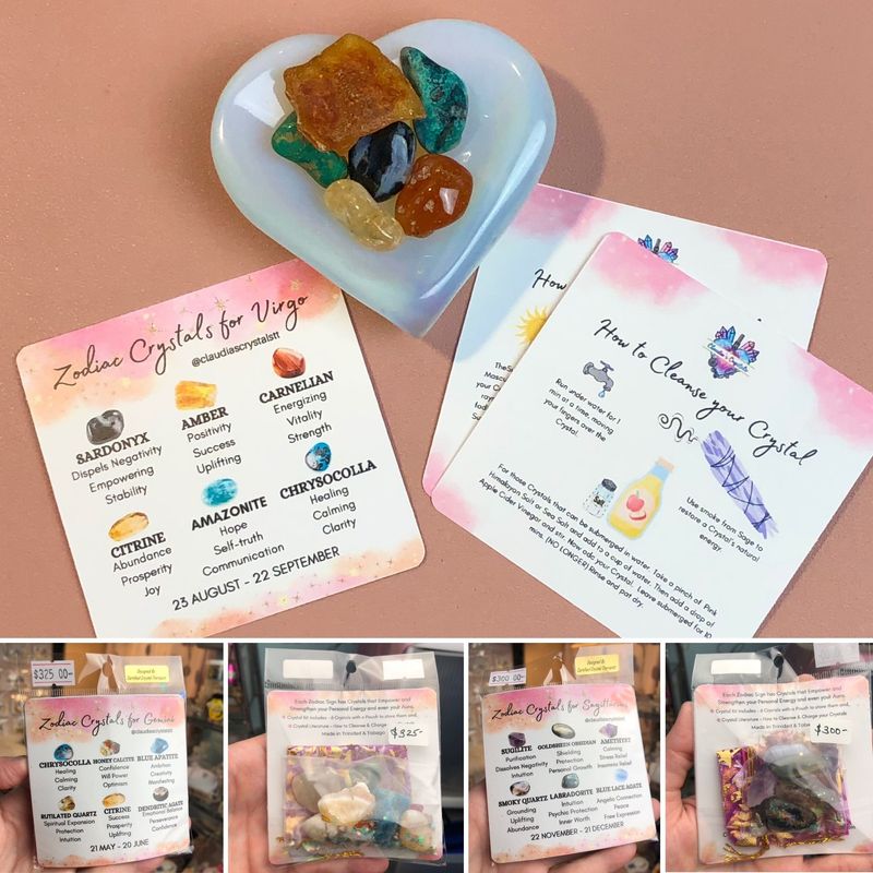 ♍️ Zodiac Crystal Kits
