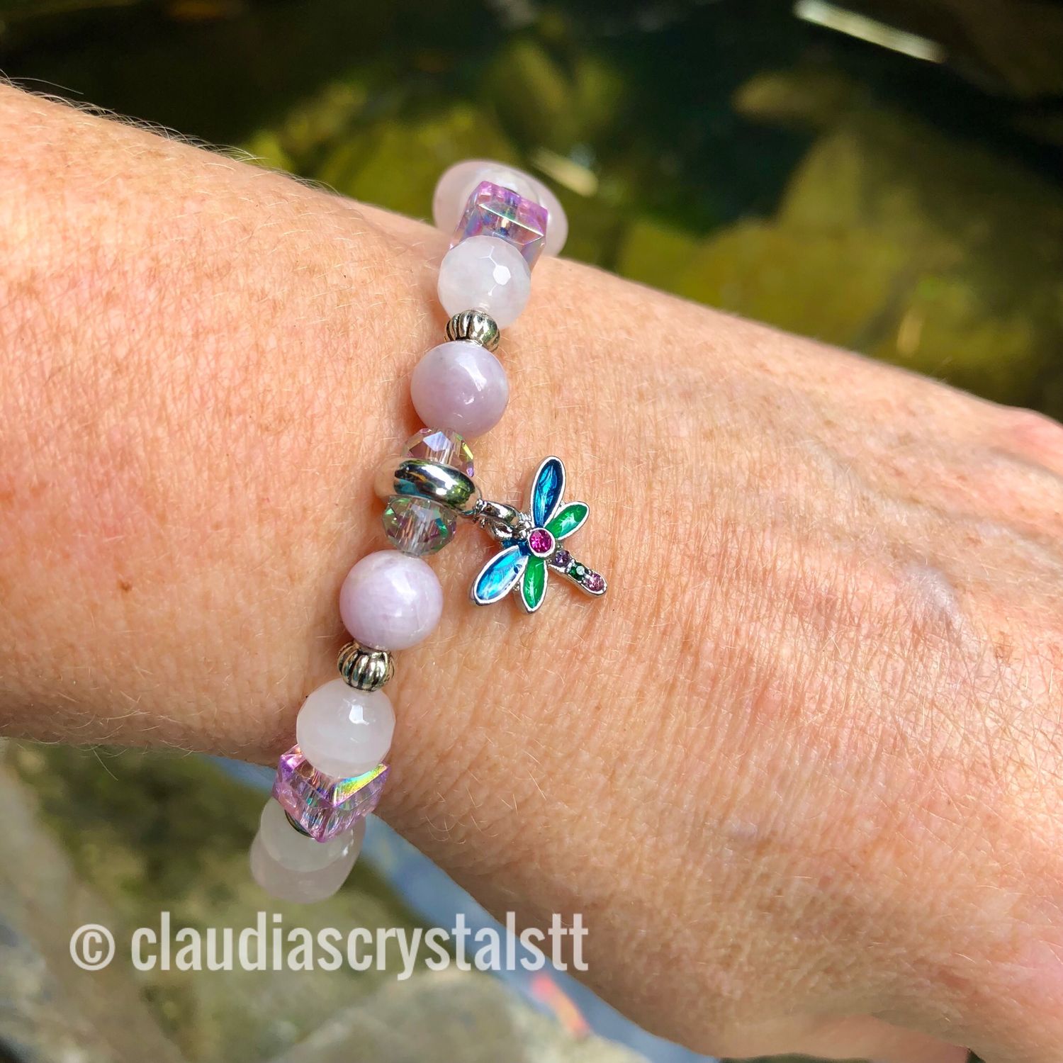 Emotional Healing Crystal Therapy Bracelet – Stretch Style – 7.5”
