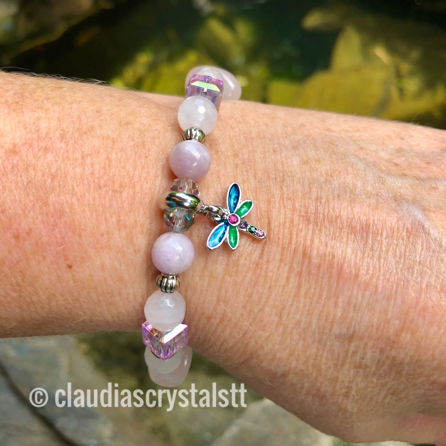 Emotional Healing Crystal Therapy Bracelet – Stretch Style – 7.5”