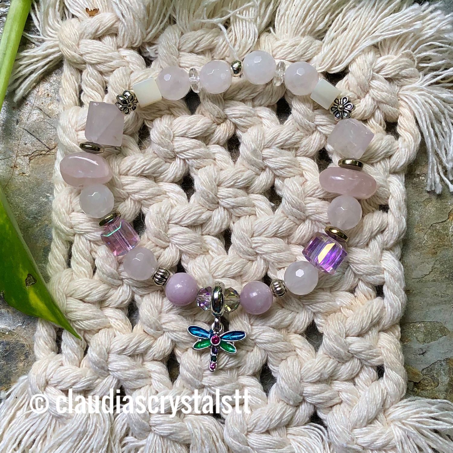 Emotional Healing Crystal Therapy Bracelet – Stretch Style – 7.5”