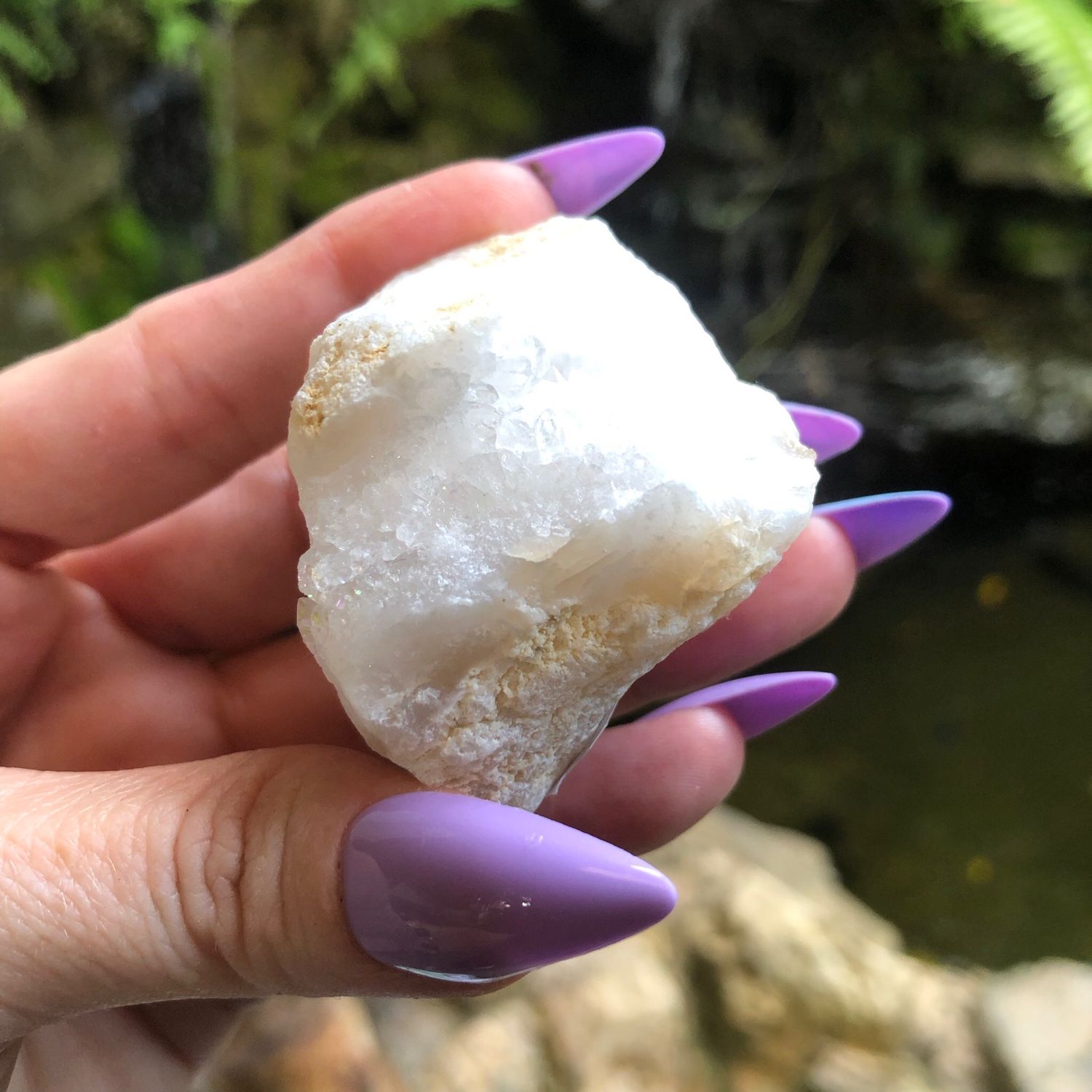 ANGEL AURA QUARTZ CLUSTER
