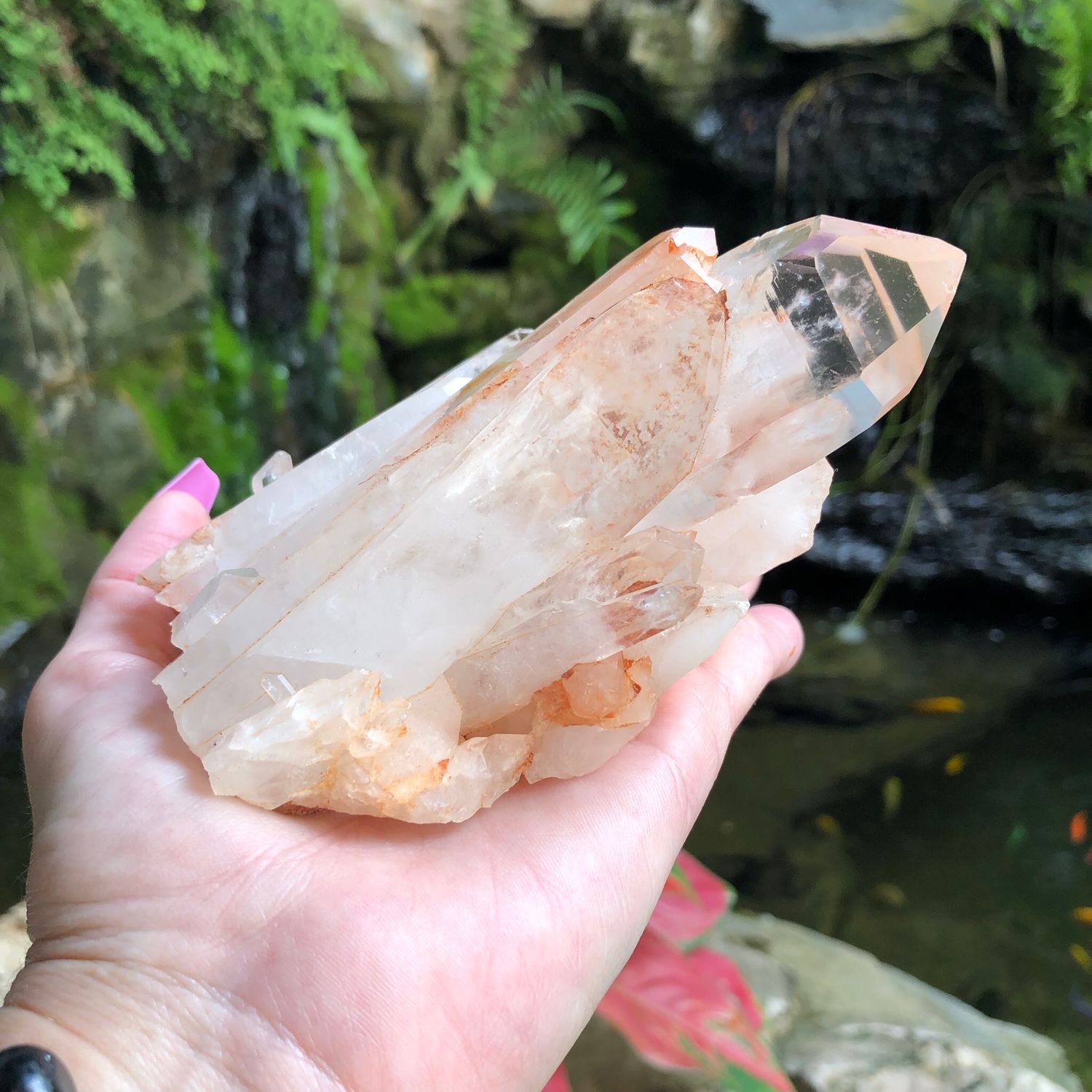 CELESTIAL QUARTZ CLUSTER - South Africa