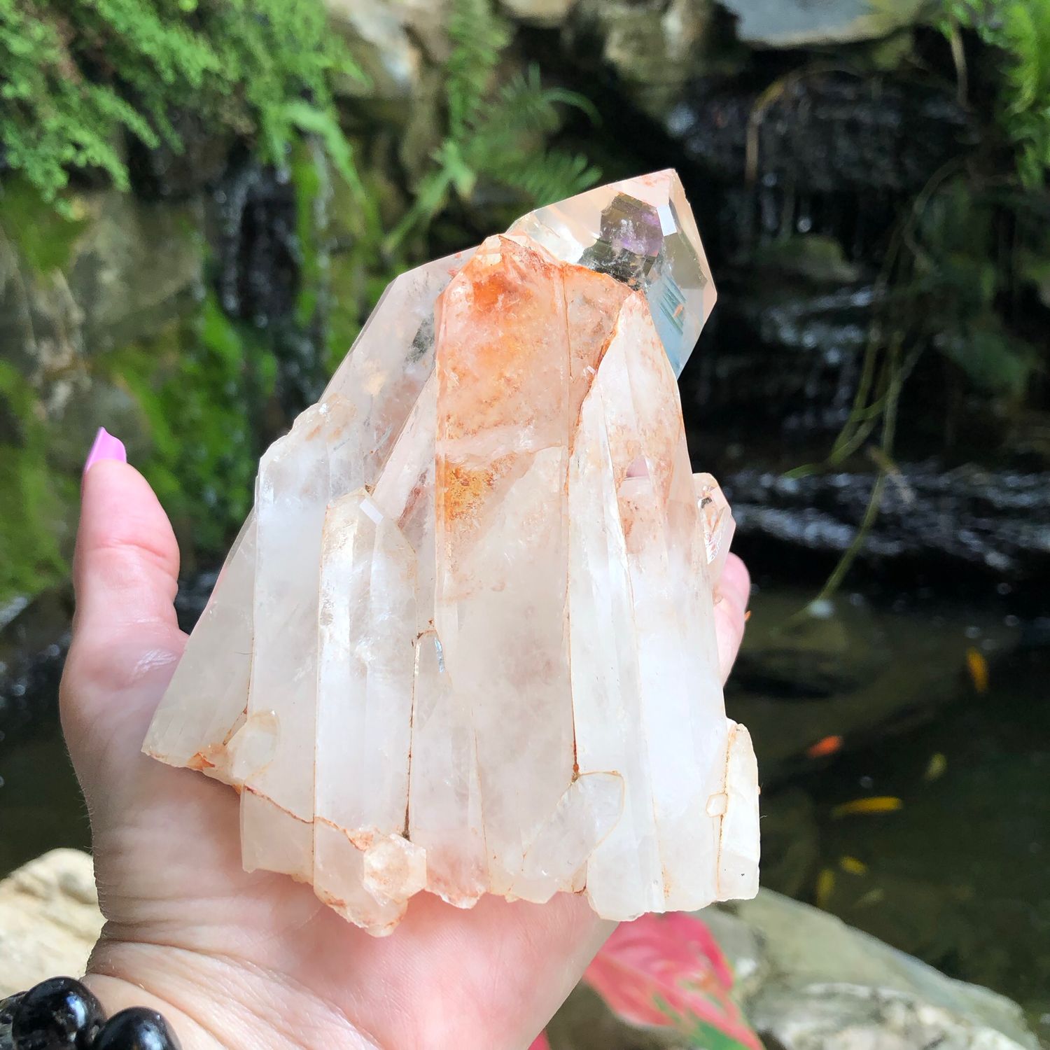 CELESTIAL QUARTZ CLUSTER - South Africa
