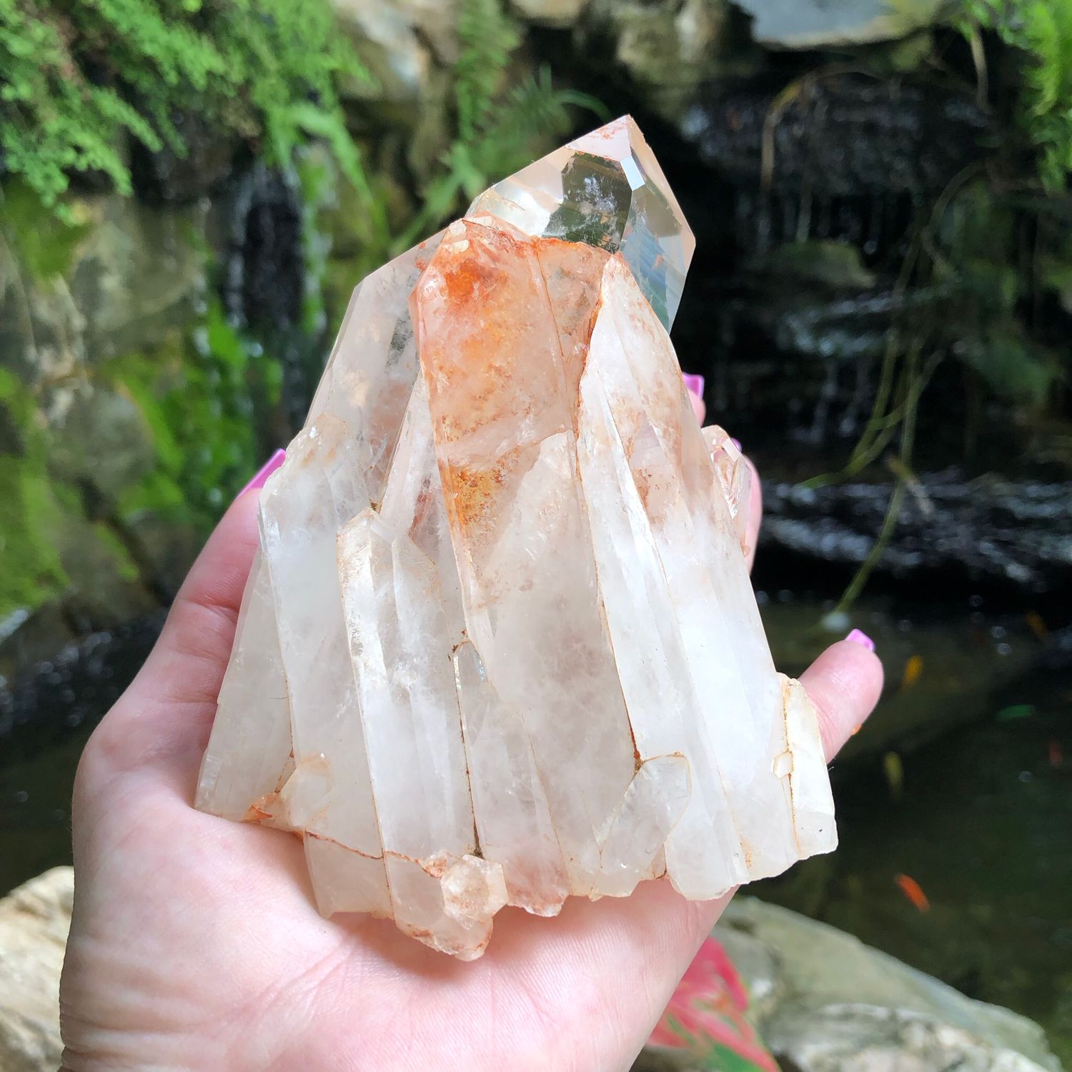 CELESTIAL QUARTZ CLUSTER - South Africa