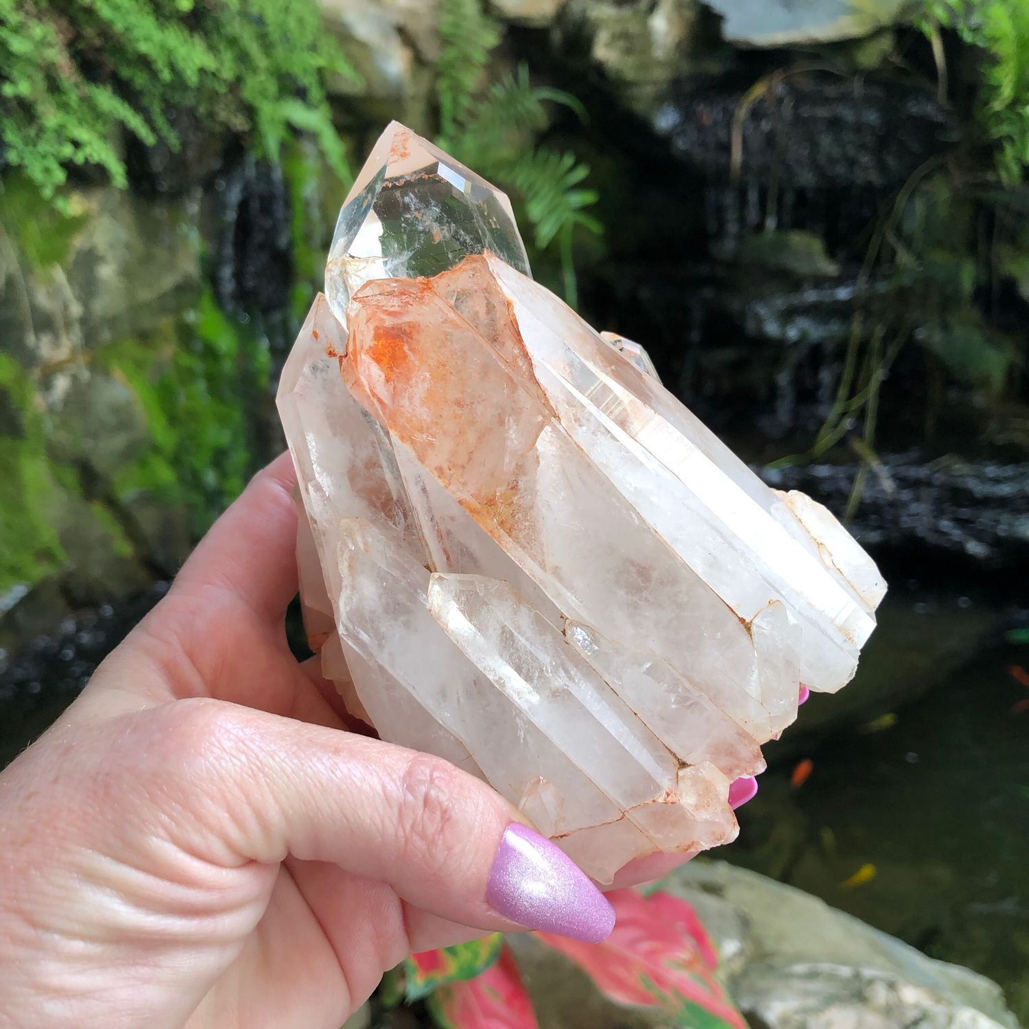CELESTIAL QUARTZ CLUSTER - South Africa