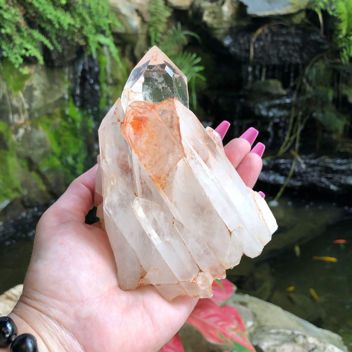CELESTIAL QUARTZ CLUSTER - South Africa