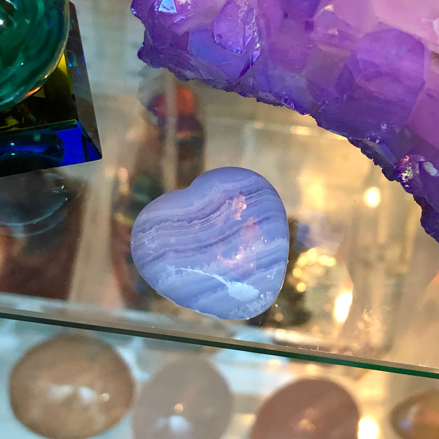 BLUE LACE AGATE HEART (2)