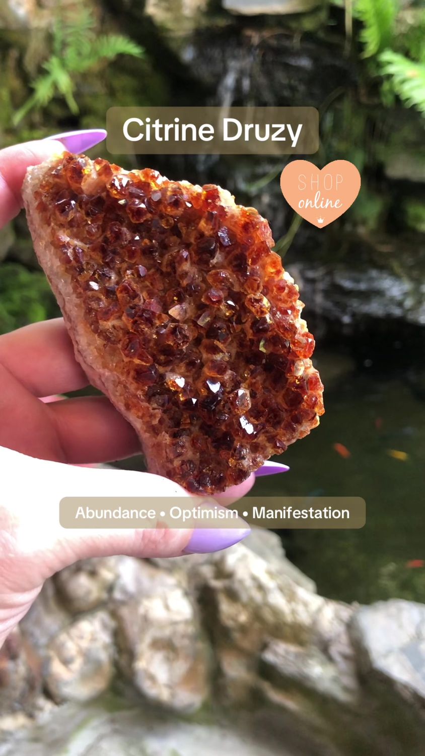 CITRINE DRUZY