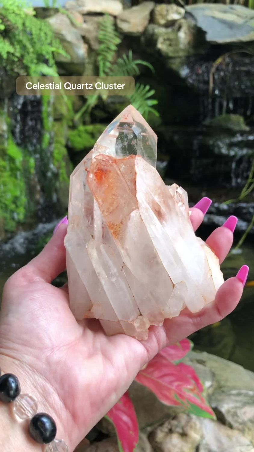 CELESTIAL QUARTZ CLUSTER - South Africa