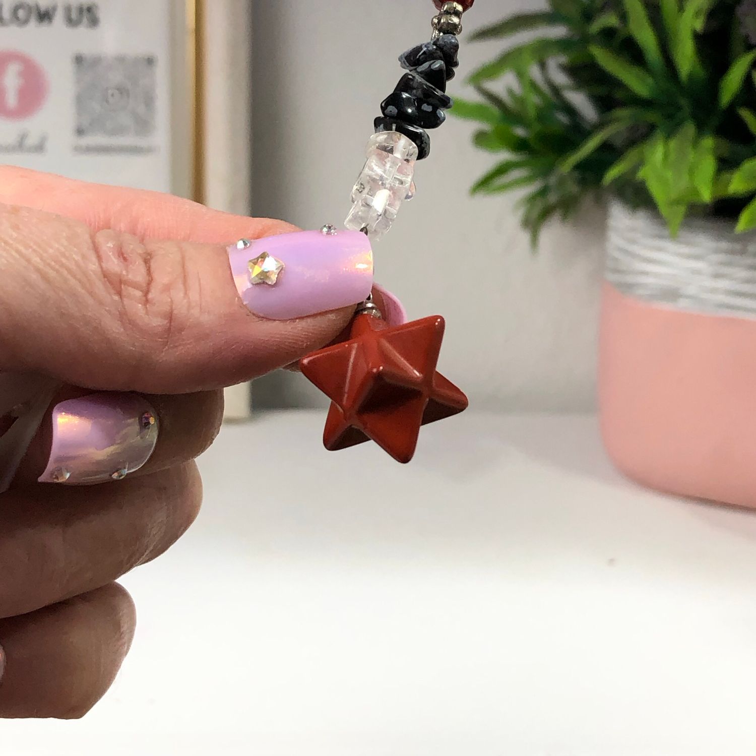 RED JASPER MERKABA - Car Shield RED JASPER MERKABA - Car Shield