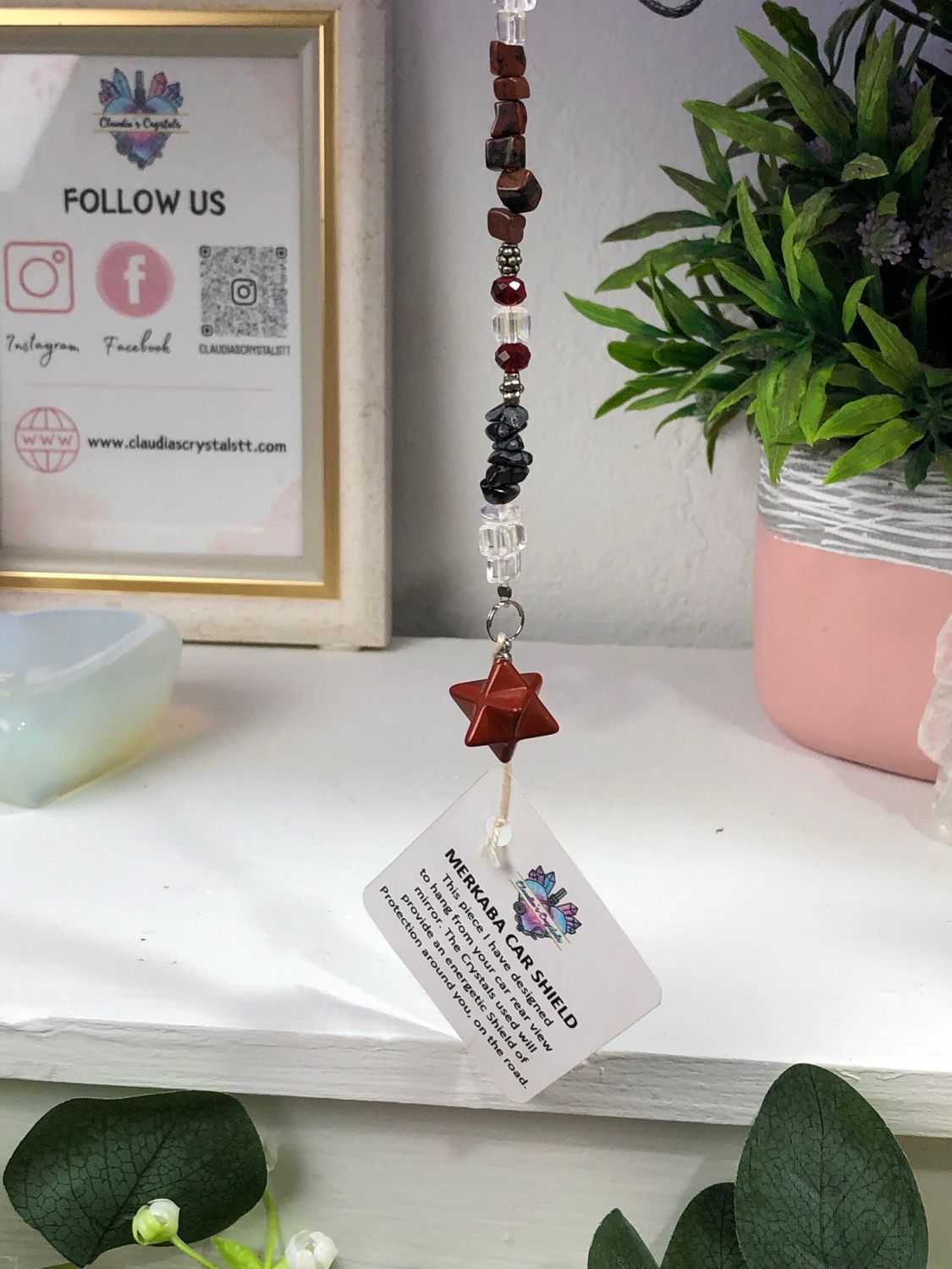 RED JASPER MERKABA - Car Shield RED JASPER MERKABA - Car Shield