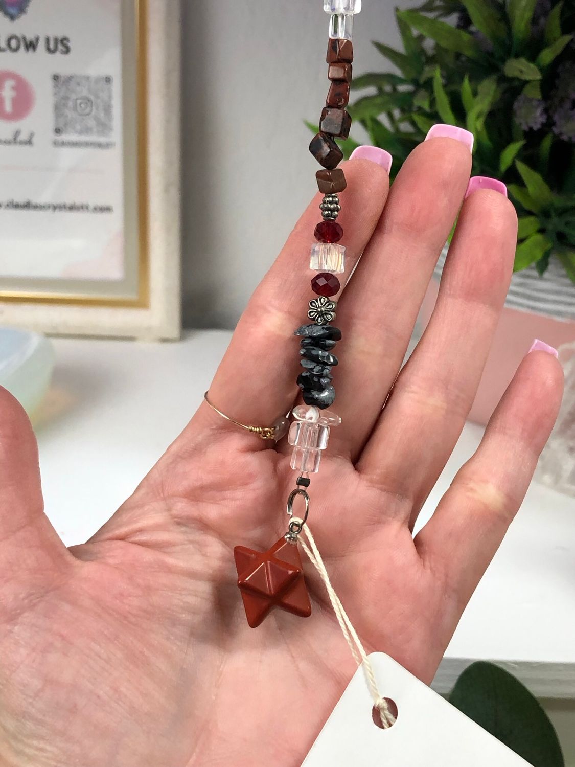 RED JASPER MERKABA - Car Shield RED JASPER MERKABA - Car Shield