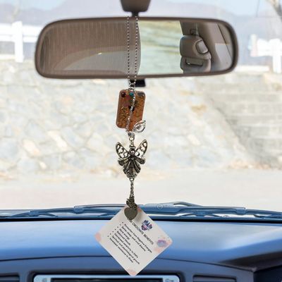 Orgonite Hanging Angel with Love Charms