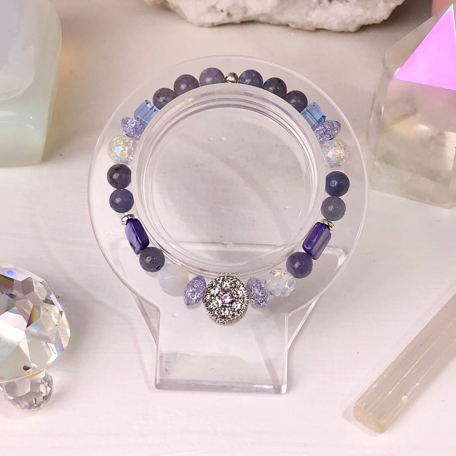 TANZANITE - Crystal Therapy Bracelet - Stretch 7.5”