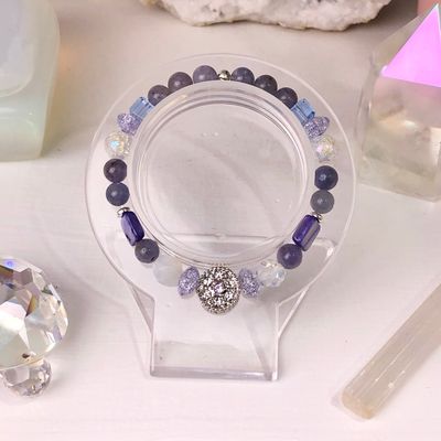 TANZANITE - Crystal Therapy Bracelet - Stretch 7.5”