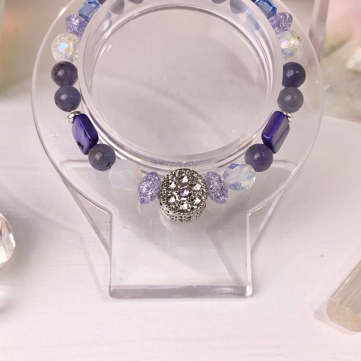TANZANITE - Crystal Therapy Bracelet - Stretch 7.5”