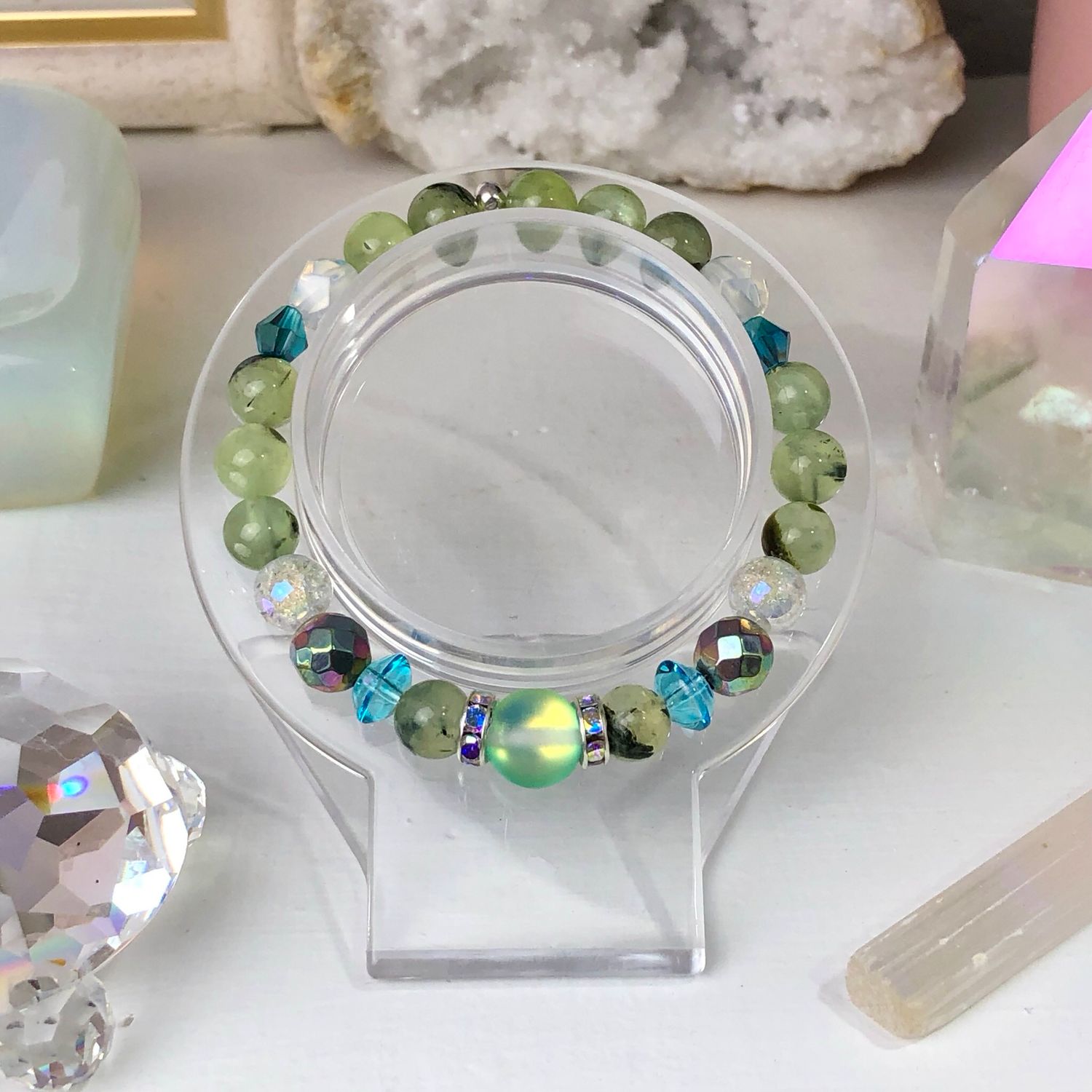 PRENHITE - Crystal Therapy Bracelet - 7.5”