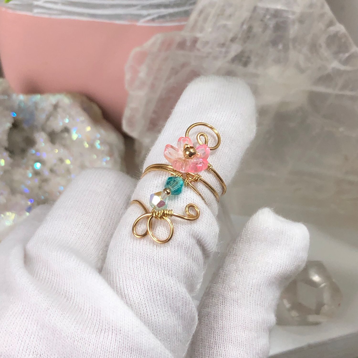 FLORAL FANTASY - Adjustable Ring