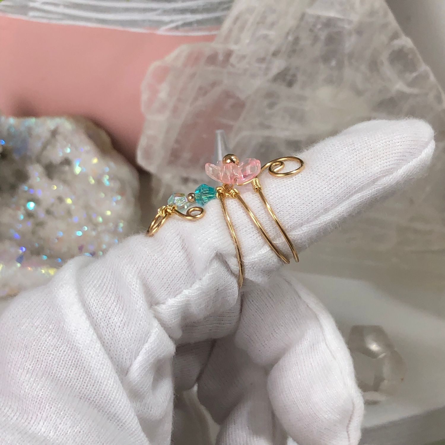 FLORAL FANTASY - Adjustable Ring